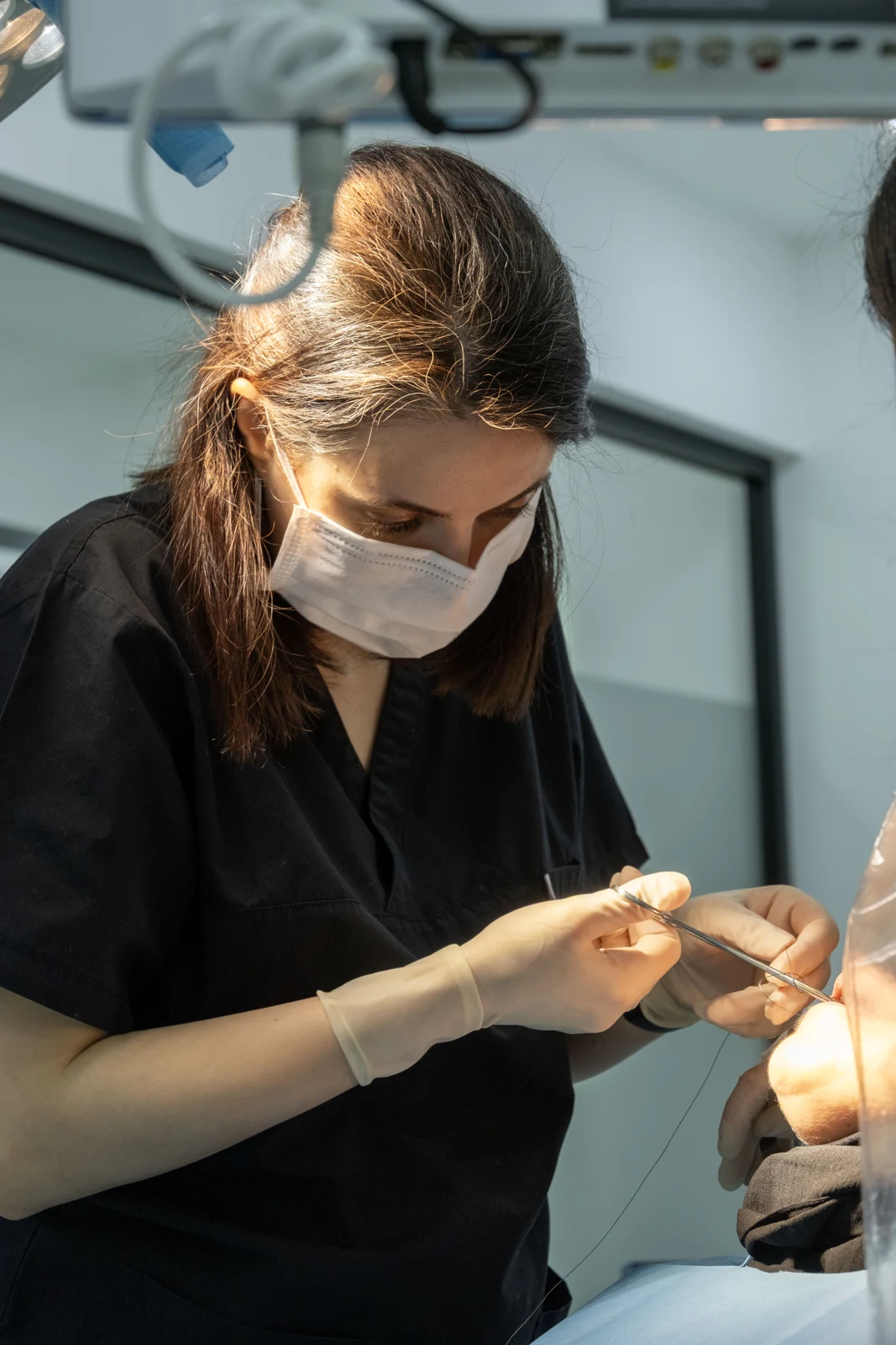 Şeval Tarkoçin — Dentatalar kliniğinde